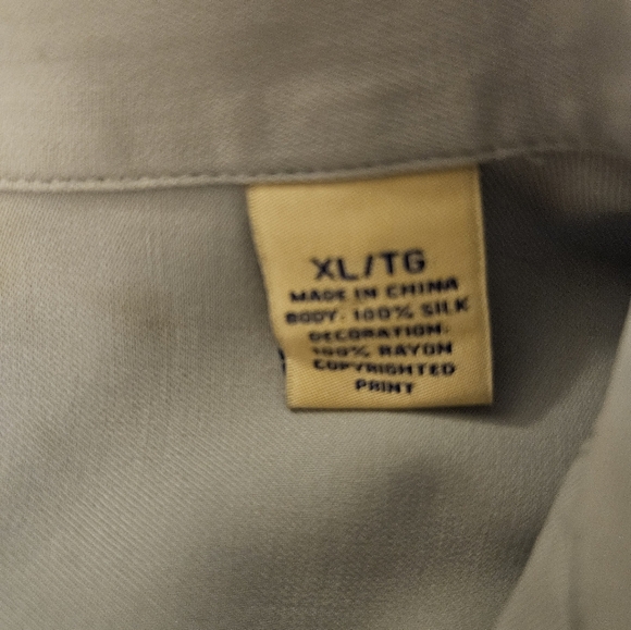 Tommy Bahamma Men's Light Green Button-Up Shirt - Picture 5 of 9